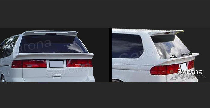 Custom Honda Odyssey Roof Wing  All Styles (1999 - 2004) - $325.00 (Manufacturer Sarona, Part #HD-026-RW)